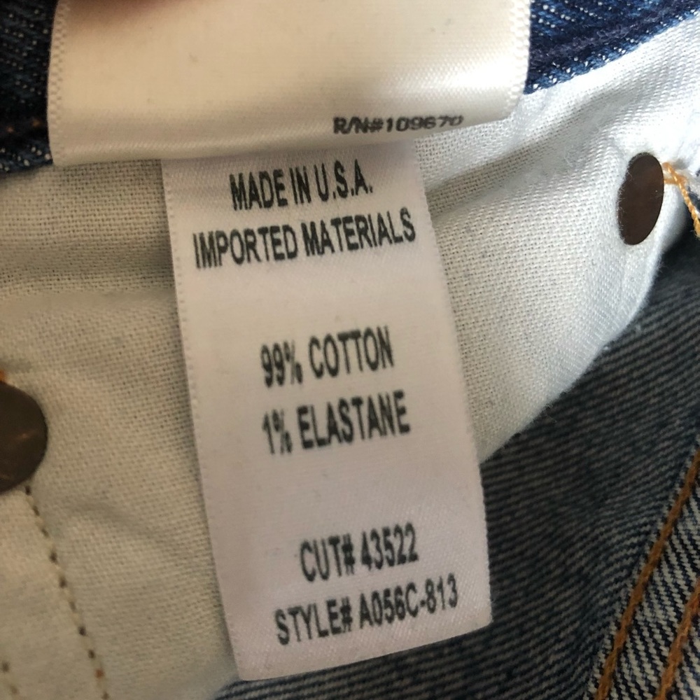 Naturally distressed Agolde Riley High Rise Jean / size 27 - Picture 13 of 15